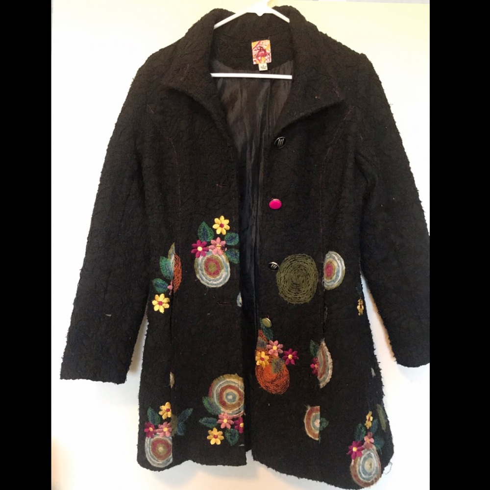 Dy Design Embroidered Jacket